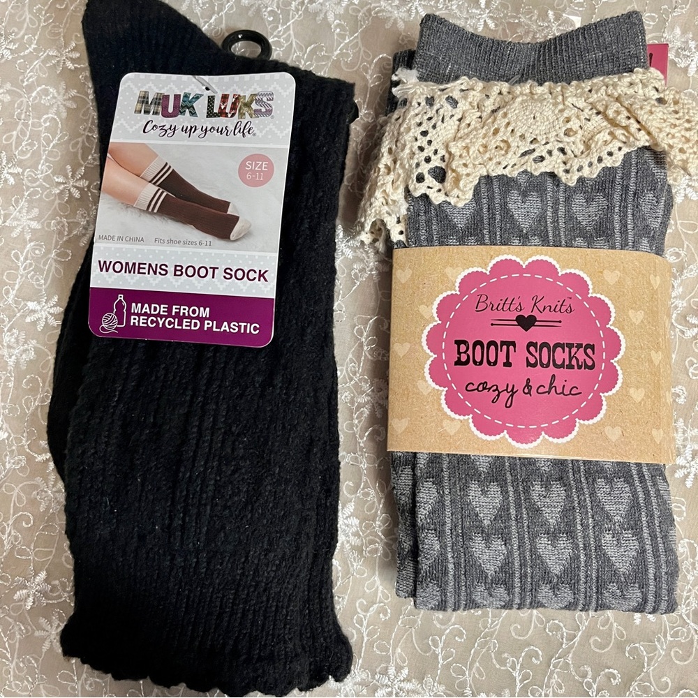 Boot Socks Bundle for Ladies (2)